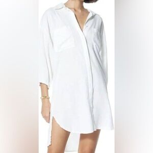 YFB Linen Shirt Dress